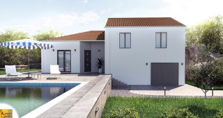 Maison demi niveau solara moderne